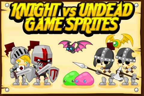 Knight Undead Game Sprites