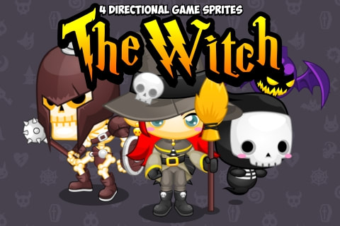 The Witch Game Sprites