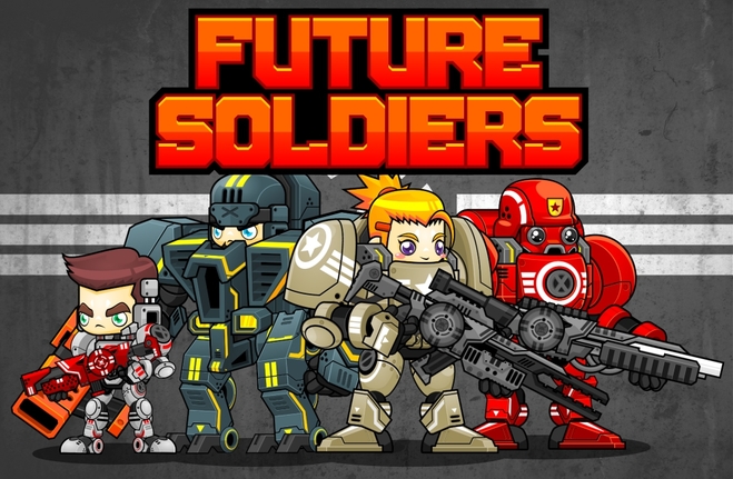future soldier marine space game sprites
