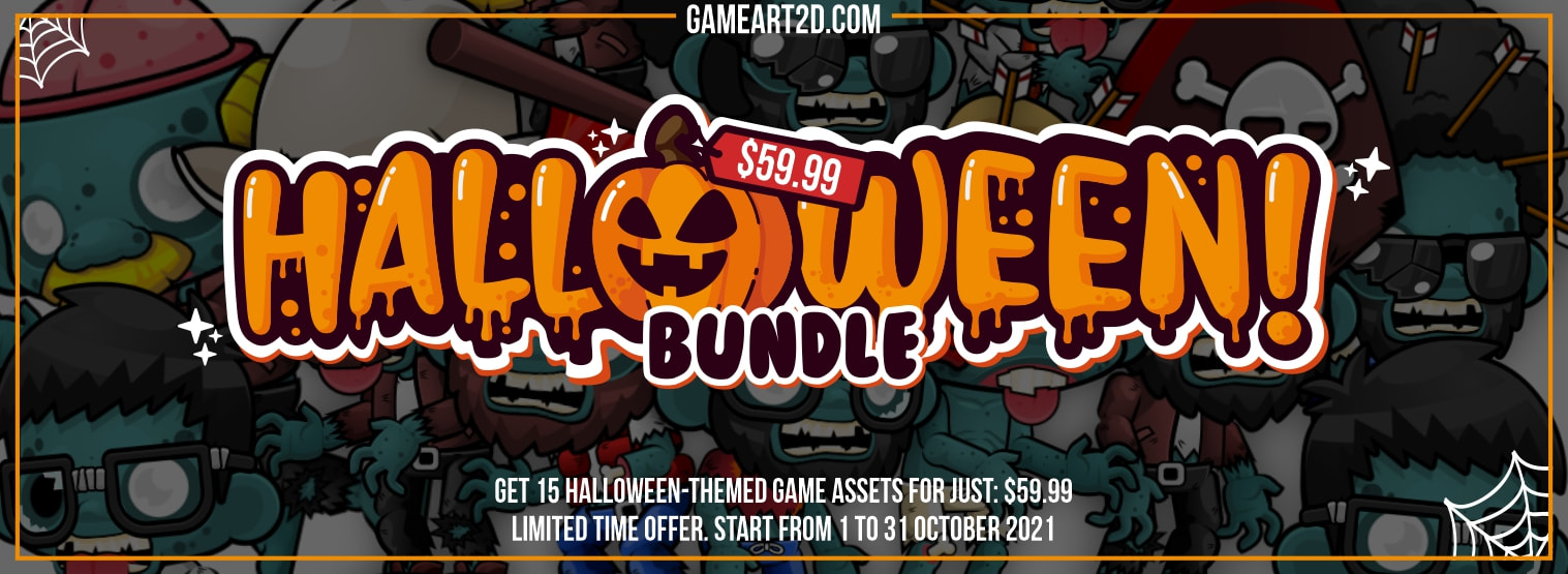 Halloween Game Assets Bundle