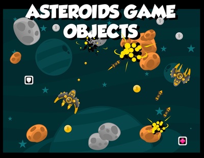 asteroid game sprites