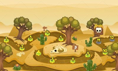 desert game level map
