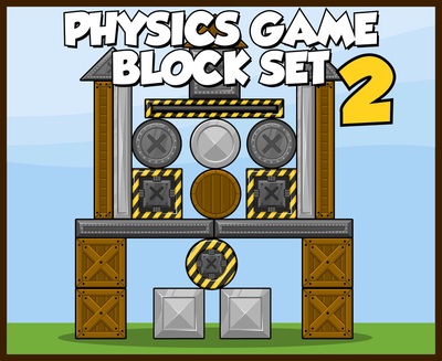 physics game block sprite