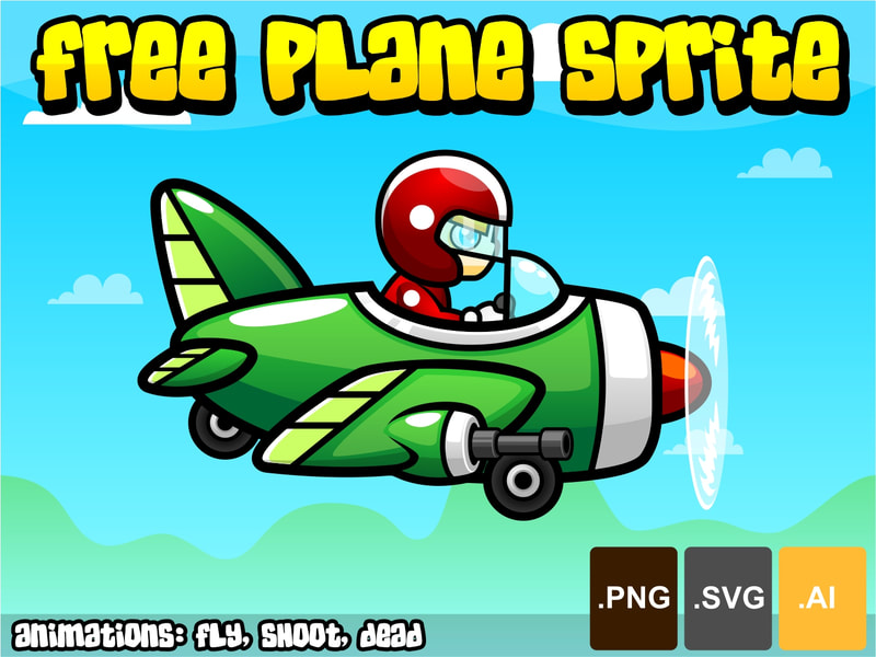 free plane sprites