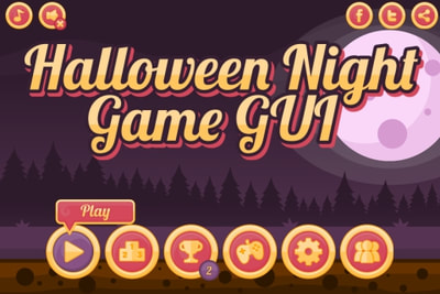 halloween night game gui