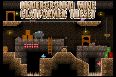underground game tileset