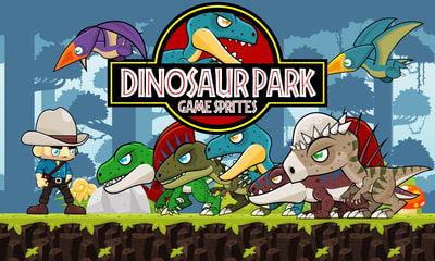 dinosaur game sprite