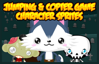 jumping copter game sprites