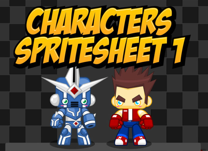character sprite sheet