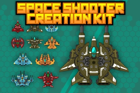 space shooter game sprite