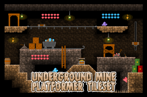 underground mine tileset